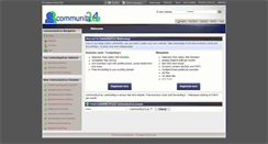 Desktop Screenshot of community24.eu
